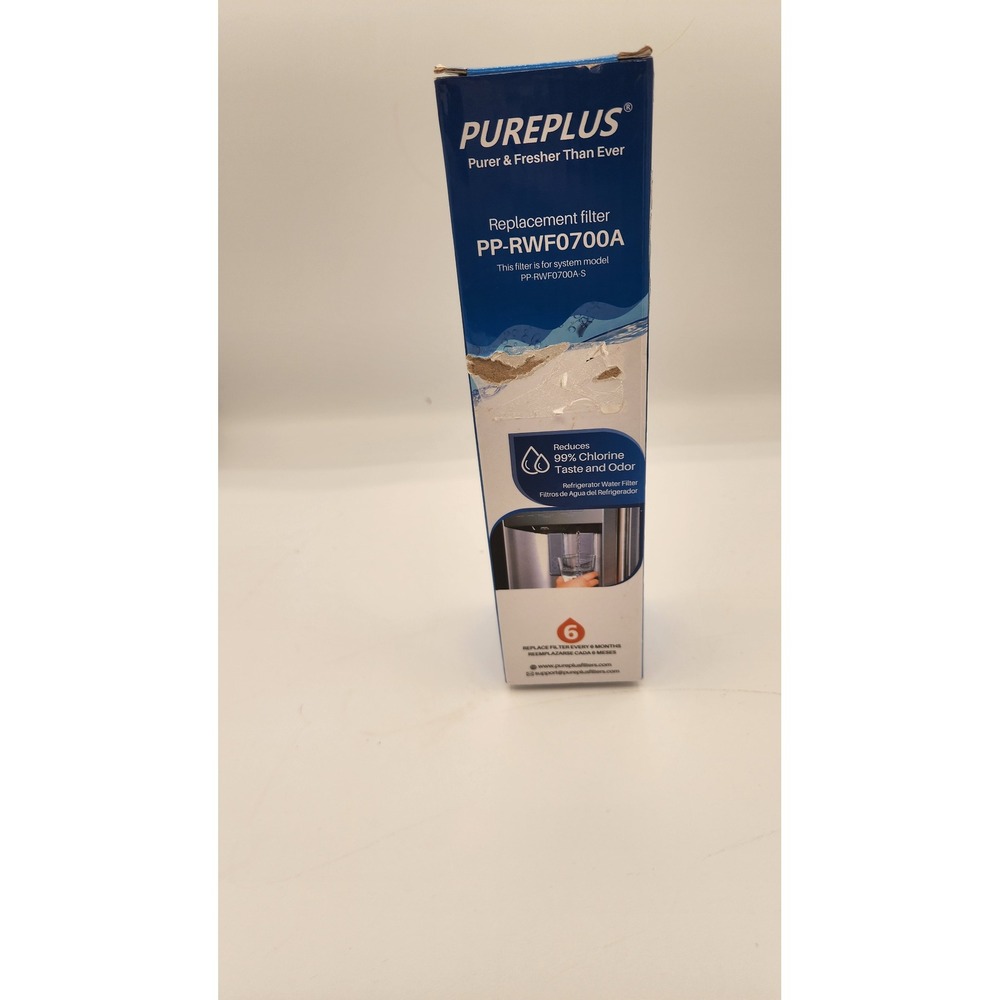PurePlus PP-RWF0700A Refrigerator Water Filter Replacement NSF Certified New